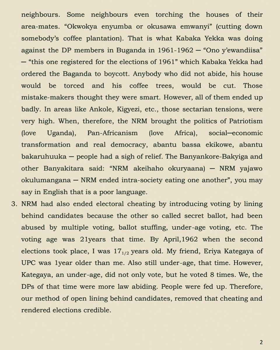 Yoweri K Museveni tweet media