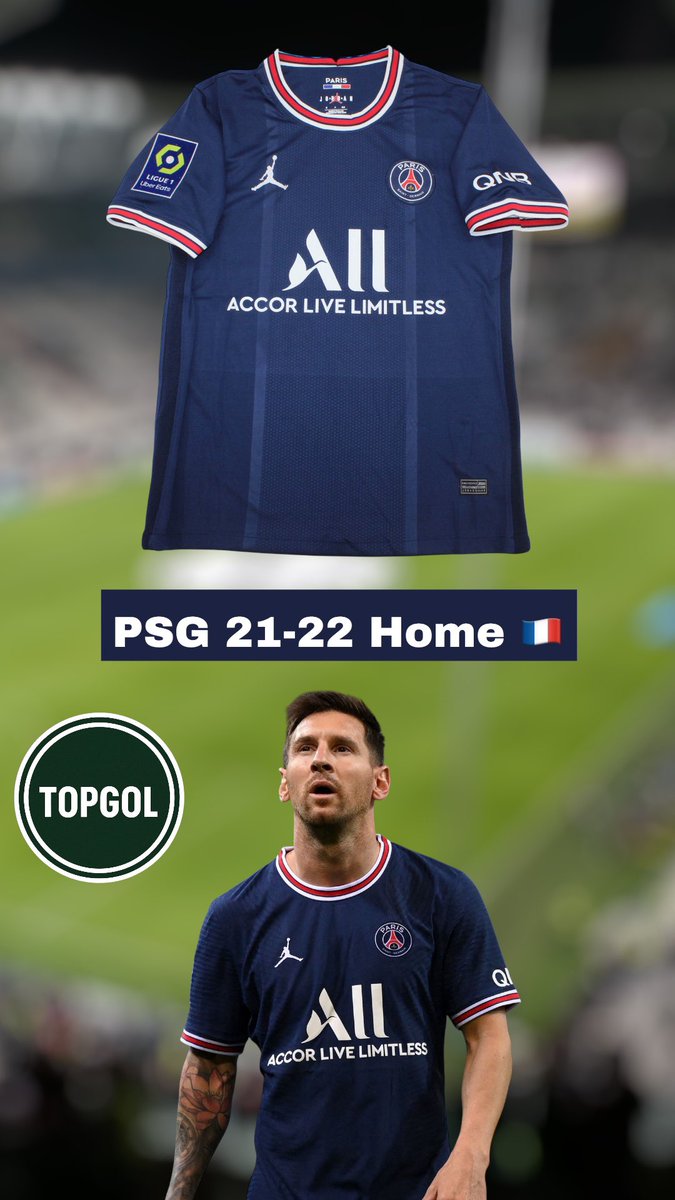 Ya disponible la equipación con la que Leo Messi se estrenó con el PSG, un futuro clásico ✅