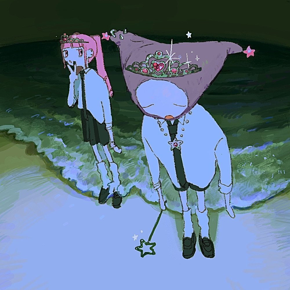 NeoRu18436's tweet image. ふたりの絵まとめ