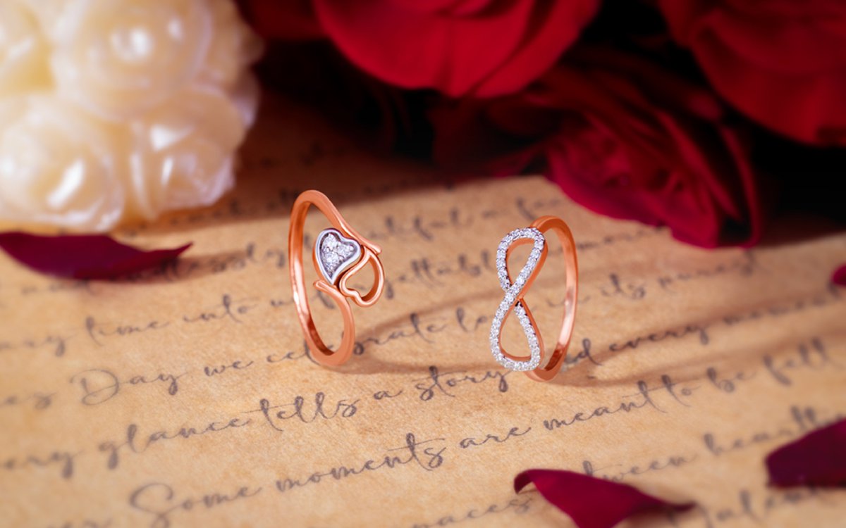 SunnyDiamond_4c's tweet photo. A pair of 18K rose gold rings adorned with round brilliant-cut diamonds, exquisitely crafted by Sunny Diamonds — timeless in design, rich in sentiment, and enduring in value  #SunnyDiamonds https://t.co/svHEiJ9WWB