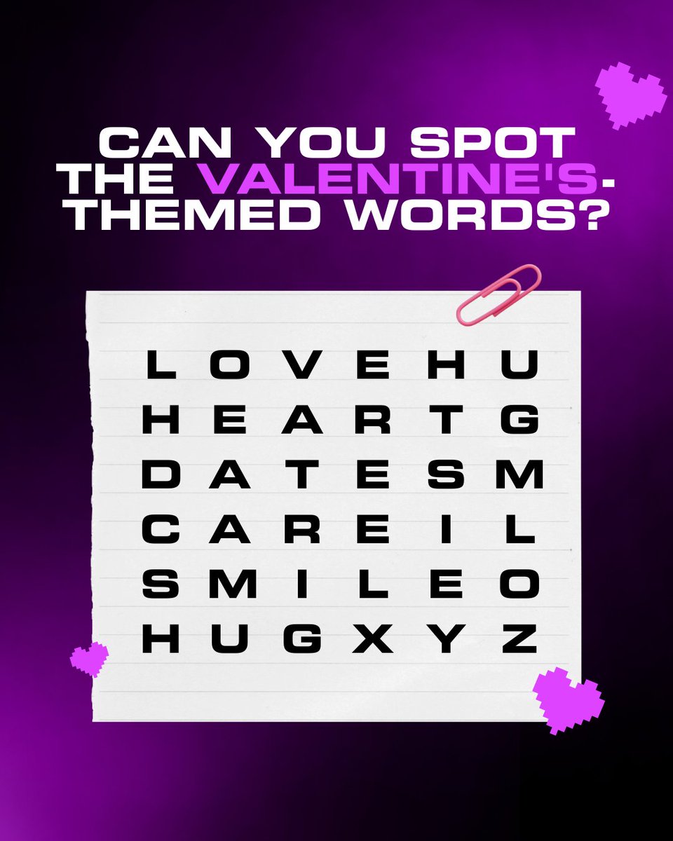 Love is in the air, so let’s play a little word search, shall we? 👀💌 

Can you spot the Valentine's Day-themed words? Comment below! #DealOrNoDealCelebSA