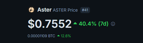 maybe better days are ahead for $aster