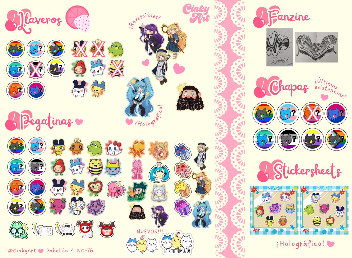 🍓🍓CATÁLOGO ACTUALIZADO 🍓🍓
He metido el turbo y teneis prints y photocards de Gachiakuta y Tamons B-side !!!

Nos vemos!!!