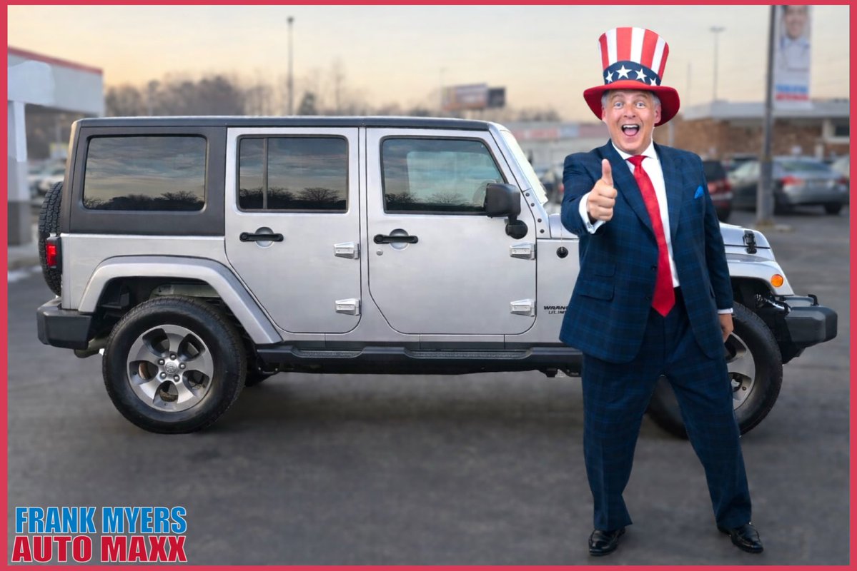 We have new vehicles arriving daily like this nicer, newer 2018 Jeep Wranger 🔥🔥🔥

Text, click or call us today for more info. 

Text: 336-276-0065
Click: FrankMyersAuto.com
Call: (866) 242-1277