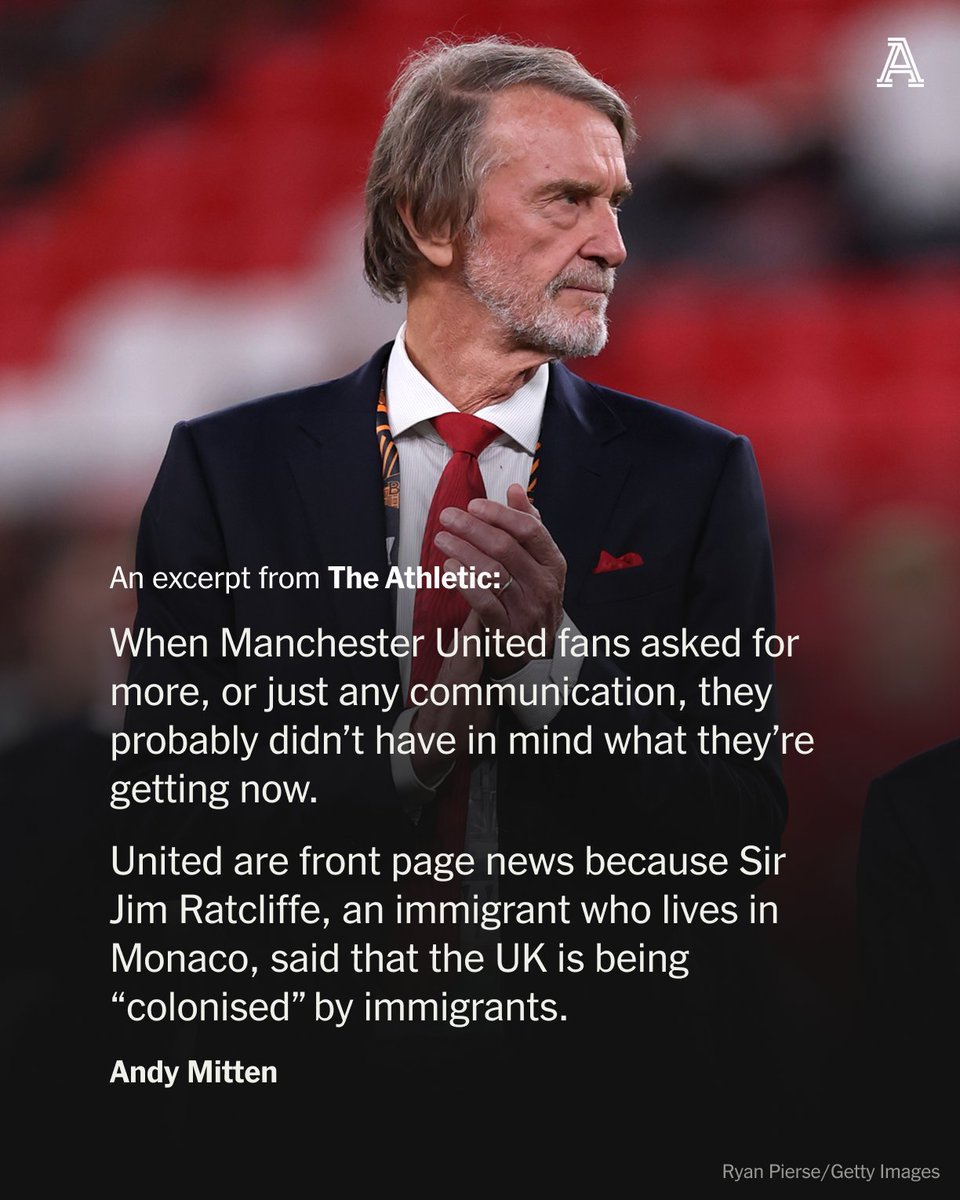 The Athletic | Football tweet media