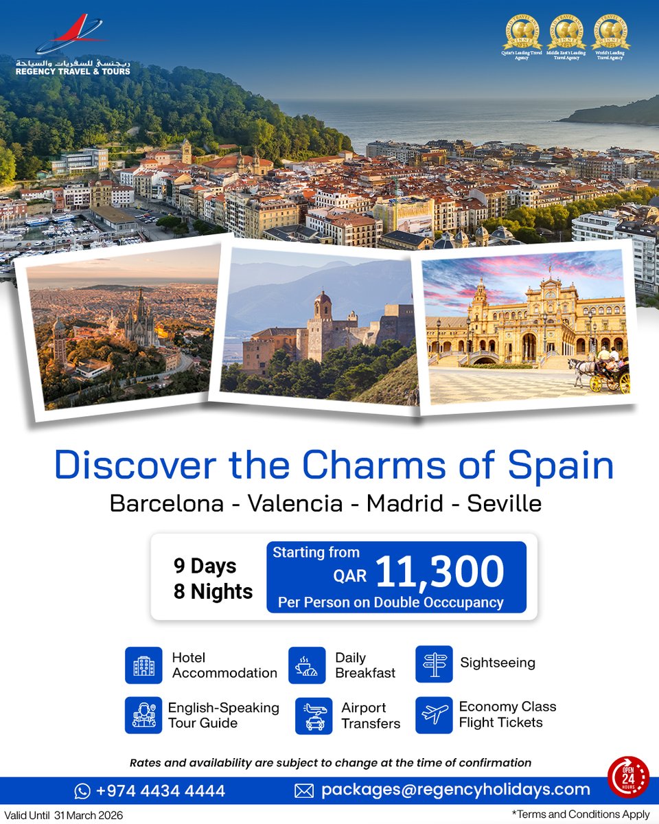 Regency Travel & Tours tweet media