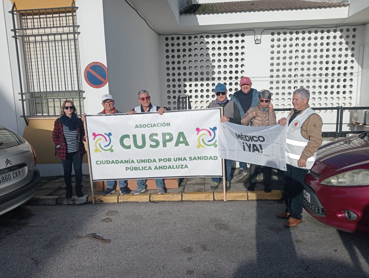 Marea Blanca y CUSPA se concentran, como cada jueves, en el centro de salud
#SanlúcarlaMayor #SolúcarRadio #Cuspa #MareaBlanca #Sanidad