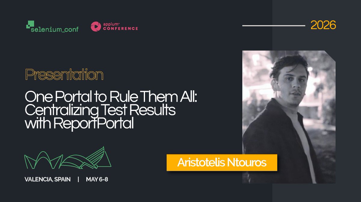 SeleniumConf tweet media