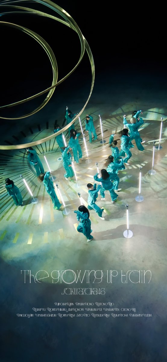 櫻坂46 14th Single The growing up train iPhone用壁紙 サイズ2556
