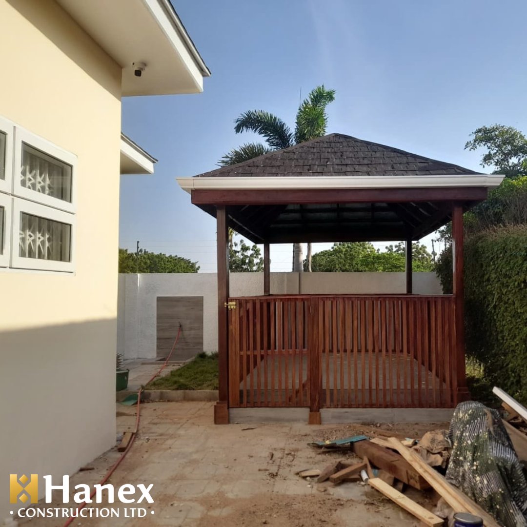 Imagine stepping into your compound and having that perfect shaded space .
That’s what a well-built pergola adds to your home.

Call:+233 50 819 9622 |+233 53 132 0488
Visit:hanexconstruction.com

#PergolaConstruction #OutdoorLiving #QualityConstruction #Build
