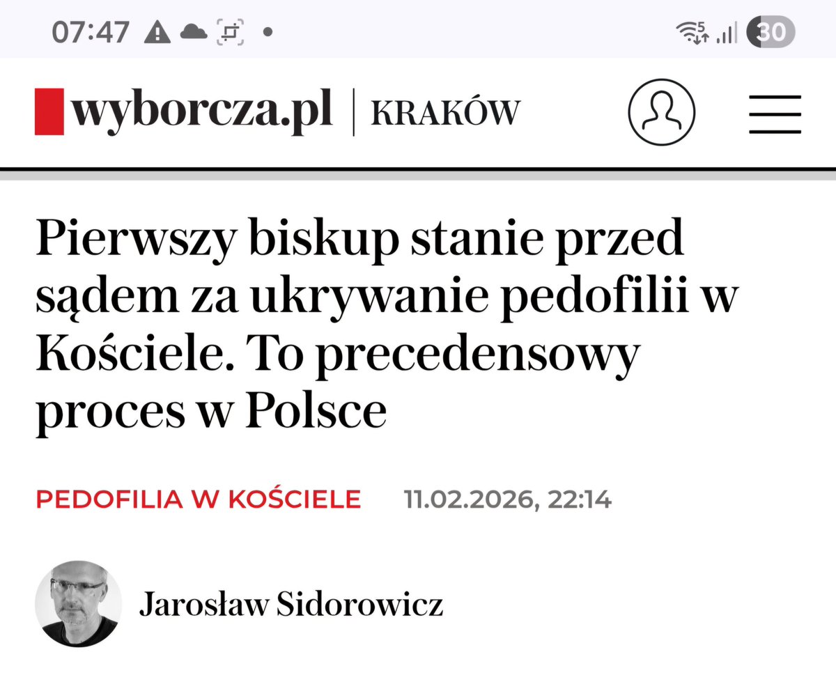 agatadiduszko's tweet photo. Nareszcie! Biskup przed sądem. Prawo umożliwiające osądzenie biskupa chroniacego ksiedza-pedofila weszło w życie w 2017 r - wtedy stworzylysmy z @JoankaSW #mapakoscielnejpedofilii ktora pokazywała skale zjawiska.
Mam nadzieję że decyzja tej prokuratury przekona inne że #dasię https://t.co/u1jUcxEm3p