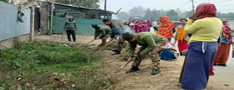 71BNCRPF's tweet image. #SwachhBharat #CommunityEffort #CleanIndia
On 12/02/2026 C/71 Bn., has successful cleanliness drive (Plastic/Polythene Free Zone) was conducted in the Mandir surrounding area and Vill- Awang Lekhai .