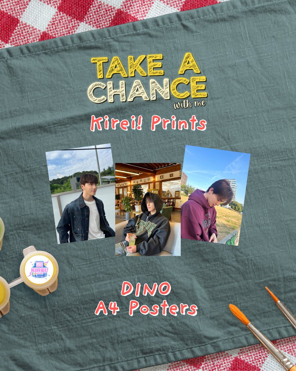We're so happy to have Kirei Prints join our picnic date! 💐

With pretty high-quality prints at prices that won’t break the bank, they make adding charm to CSEs and making freebies, easy, fun, and just as special as our little picnic ✨

#Happy_DINO_Day 
#TakeaCHANceWithMe