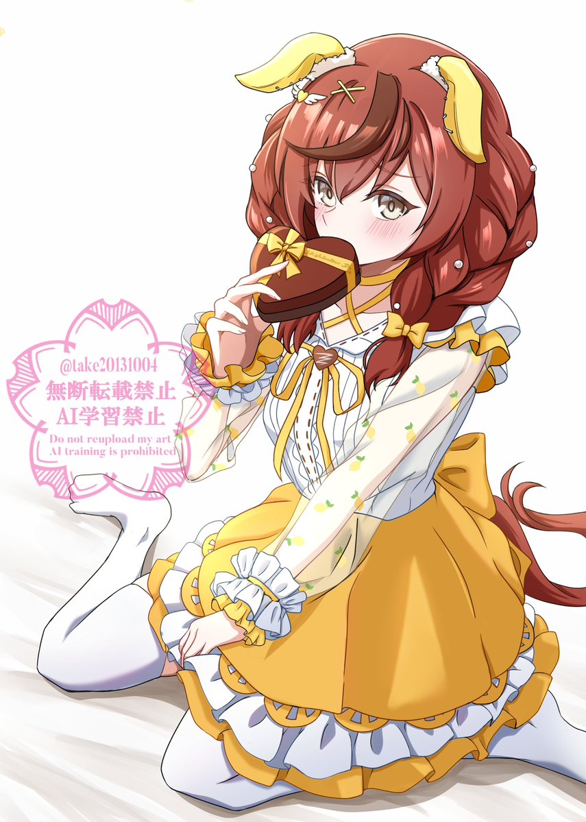 去年のバレンタインはネイチャさんだったよ☺️