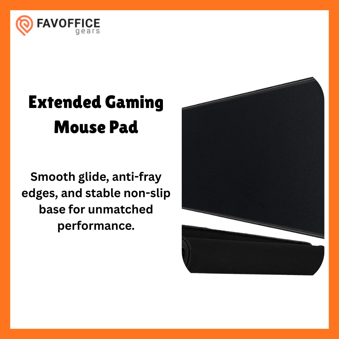 favofficegears's tweet image. Extended Gaming Mouse Pad

Offers precision tracking, comfort, and durability. Perfect for all your gaming battles and long sessions.

#Mousepad #GamingMousepad #ExtendedMousePad #smoothmousepad #OfficeEssentials