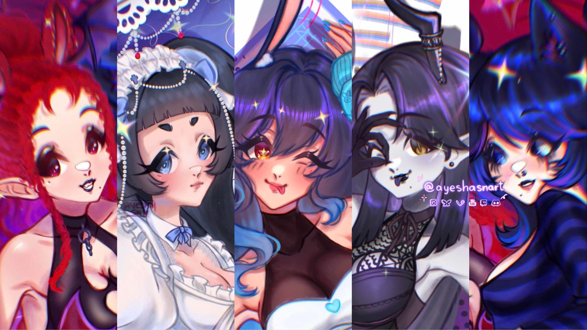 My Vgen Custom &amp; Skeb Illustration Services are now open. 10 each month. 
Alongside my older services, custom character design sheets &amp; SKEB style designs are NEW ADDITIONS!

. ₊ ⊹ . ₊˖ . ₊. ₊ ⊹ . ₊˖ . ₊. ₊ ⊹ . ₊˖ . ₊

🔗 in Bio✅
#VGenOpen