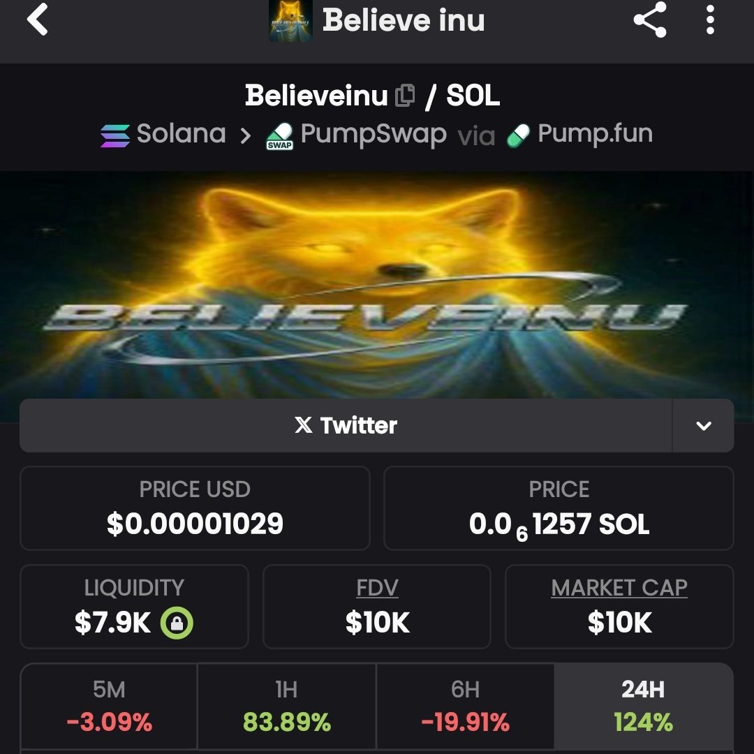 Tap 12k . 

Believe in something..