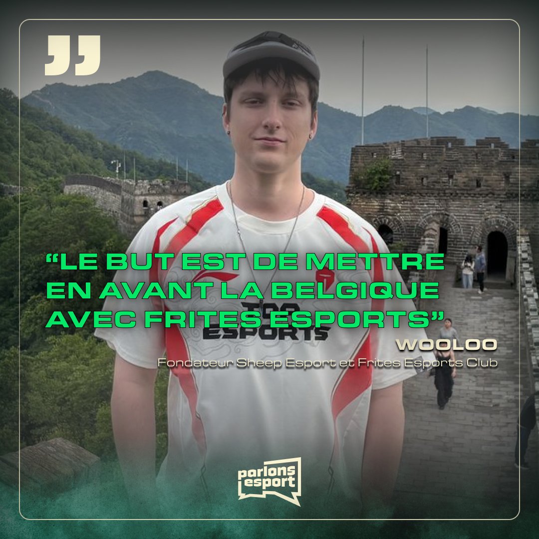 🚨📰| WOOLOO : « LE BUT EST DE METTRE EN AVANT LA BELGIQUE AVEC FRITES ESPORTS »

Fondateur du média <a href="/Sheep_Esports/">Sheep Esports</a>, Brieuc <a href="/LEC_Wooloo/">FEC Wooloo</a> Seeger a étendu son activité avec la création d'une équipe en Belgique : <a href="/FritesEC/">Frites Esports Club</a> 🇧🇪

Interview complète ⬇️⬇️⬇️