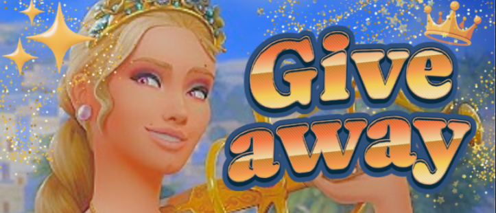 GIVEAWAY 🎁 Pack Héritage &amp; Royauté 👑
👇
1⃣ Liker ce post &amp; t'abonner
2⃣ Commenter "Giveaway + ton pseudo twitter/insta" sous ma dernière vidéo Youtube
3⃣ T'abonner à ma chaîne Youtube

Tirage au sort le 12/02 à 00h 🕛
La vidéo 👉 youtu.be/i3Ppyrfegwg?si
#EACreatorNetwork #Sims4