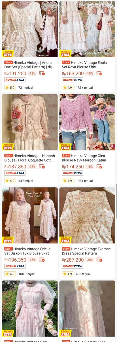 greenishbluee's tweet photo. GUYS!! AKU NEMU TOKO YANG JUAL DRESS, ONE SET, BLOUSE &amp; ROK. ALA² FLORAL VINTAGE CAKEP BANGET!!  raya bentar lagi, dan kalian belum nemu outfit juga?? plis ini
bisa buat raya, main, atau acara tertentu. stok nya gak banyak, harga tentu aman di kantong 😭💗 https://t.co/Q1JiKSXTe0