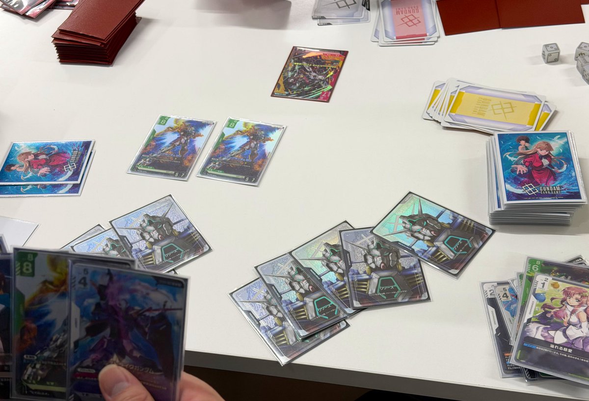 2/12 #GCG 大会結果🏆8名 🪐ショップバトル🪐 ＼✨優勝✨／ 青赤