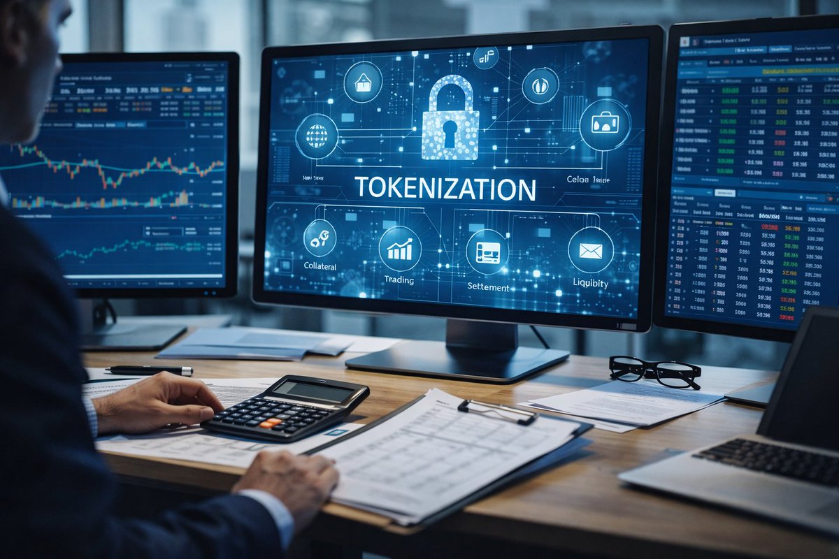 nemertec's tweet photo. The real blockchain adoption story is post-trade plumbing. Banks and asset managers are focusing on collateral mobility, intraday liquidity, margin optimisation, and settlement efficiency. #Blockchain #Tokenisation #FinTech #DLT #EmergingTech https://t.co/38rFzQsJu1