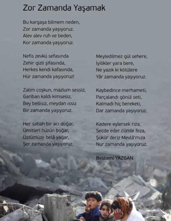 Somuncubaba Dergisindeki şiirimiz. Dergimize yayın hayatında başarılar dileriz.