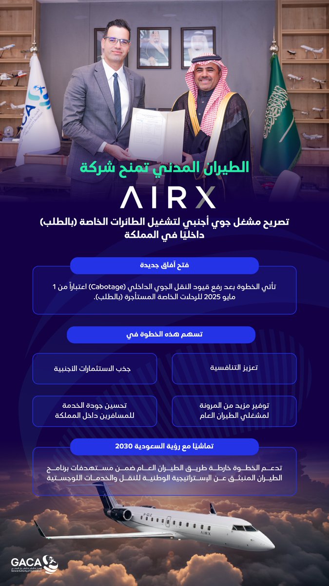 هيئة الطيران المدني tweet media