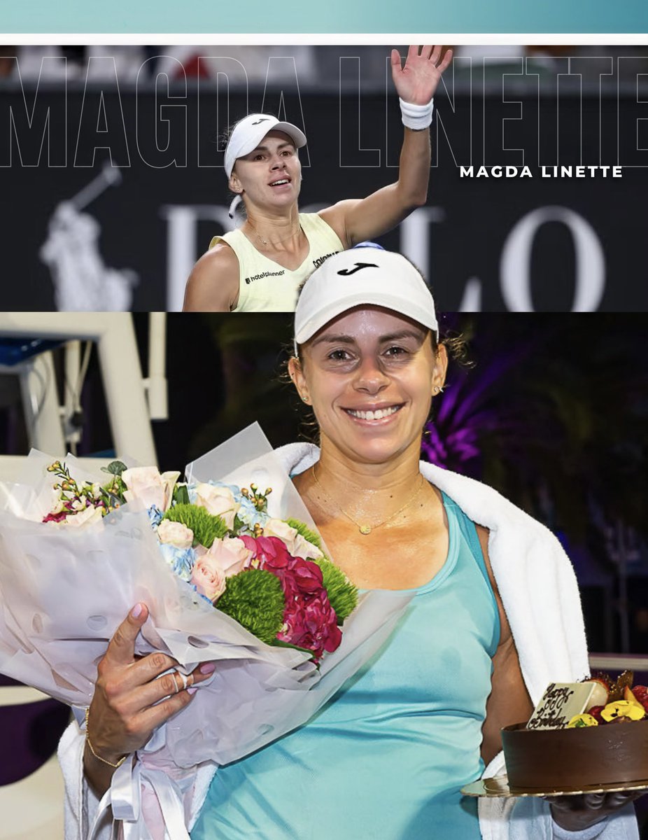 Magda Linette Fanpage tweet media