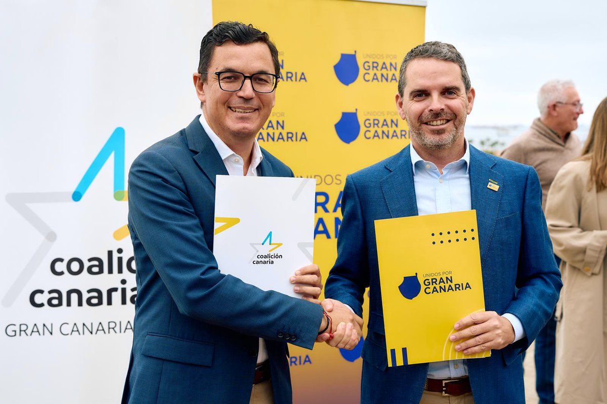 UNIDOSporGranCanaria 💛💙 tweet media