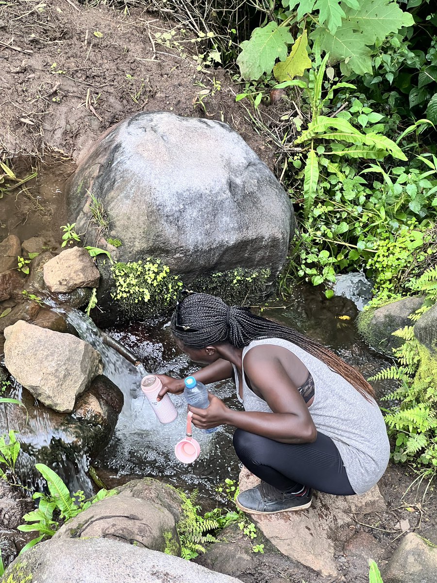 Efyakimora's tweet photo. I hiked Dedza Mountain in Malawi 🇲🇼 and ran out of water, so I had to refill from this stream along the trail.
Be honest, can you safely do this in Ghana 🇬🇭?
#stopgalamsey https://t.co/gniawHHXnG