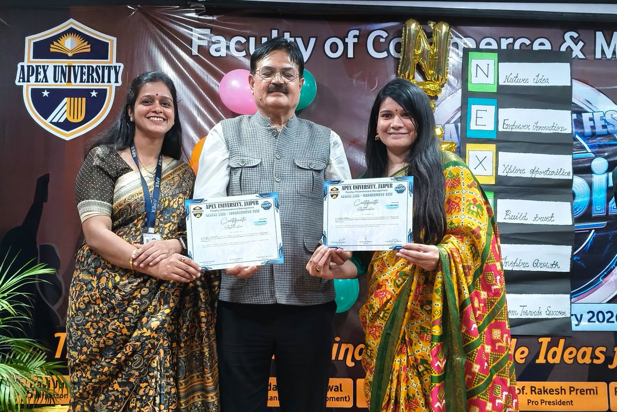 Apex University tweet media