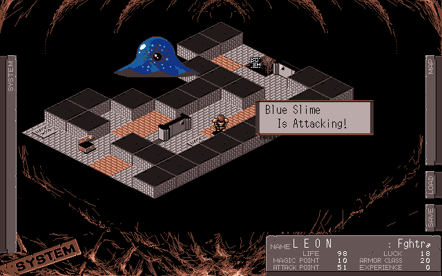 PC98_bot's tweet photo. Case of Dungeons // Studio K2 // PC-98 // #pc98 #StudioK2 https://t.co/B8oFyoEDiA