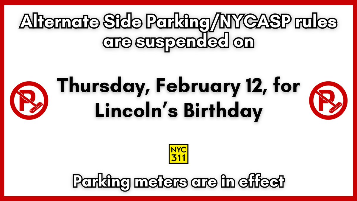 New York City 311 tweet media