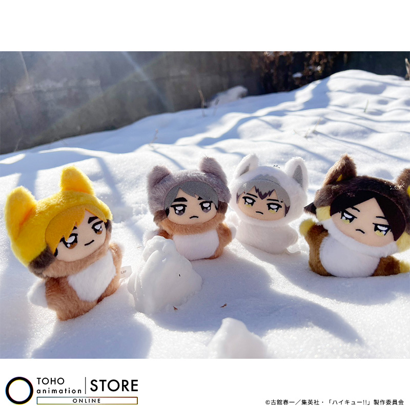【#ハイキュー!!】

／
「ちみけもマスコット」各種
好評ご予約受付中！！
＼

必ず手に入る期間は2月15日（日）23時59日まで！
是非 #TOHOanimationSTOREONLINE より
お迎えください！

🛒ご予約はこちら
tohoentertainmentonline.com/shop/g/gTASG08…
#hq_anime