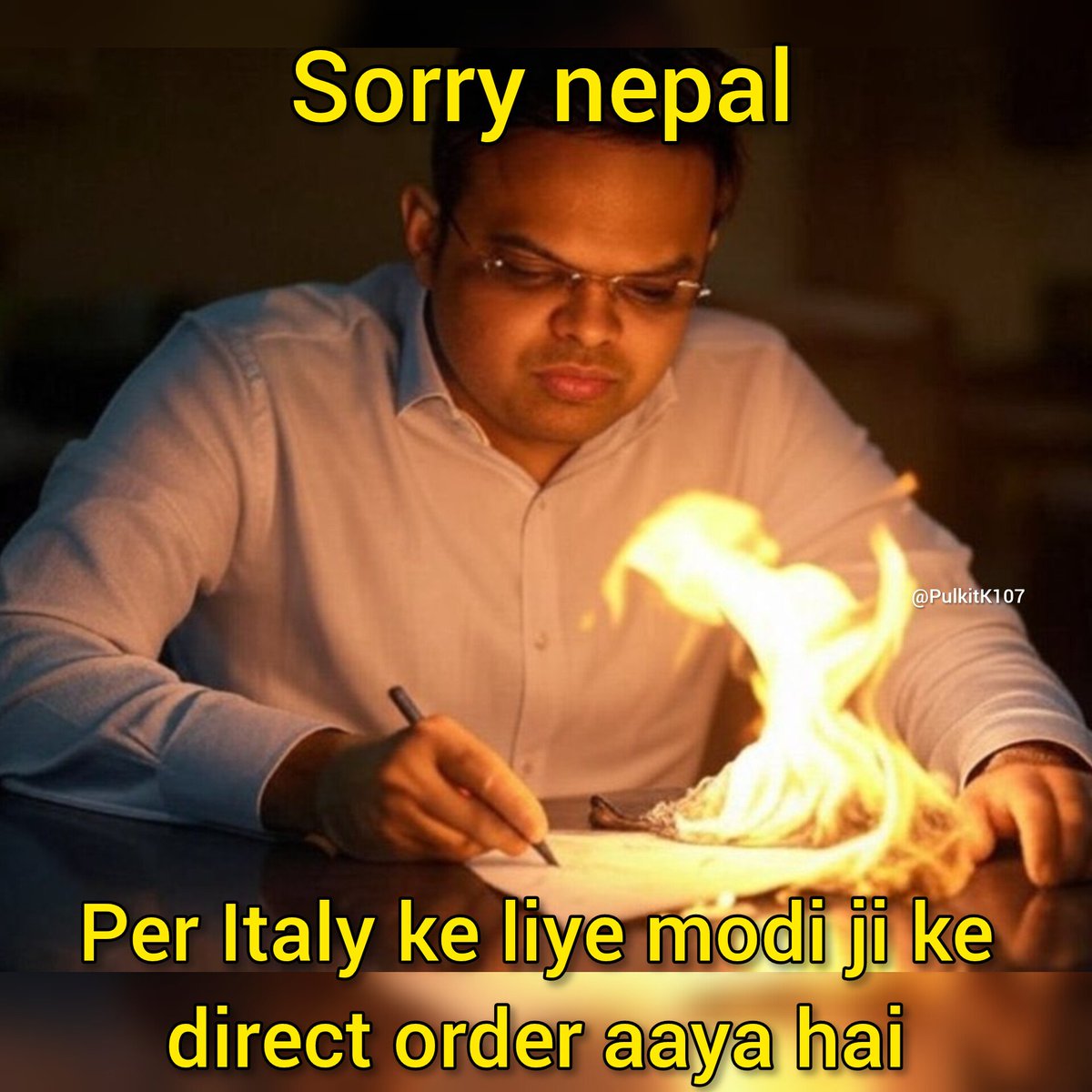 PULKIT KANSAL tweet media