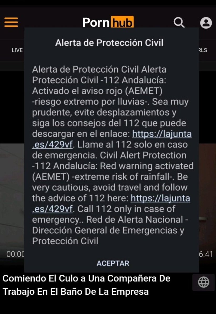 🔴‼️ Alerta de #AEMET por el temporal de lluvias en toda España