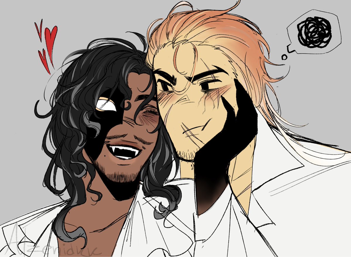 alzenidkk's tweet photo. #dieofdeath #devestful Vampire &amp; vampire hunter au
This au has been stuck in my head for a long time https://t.co/66Mu4r1vPG