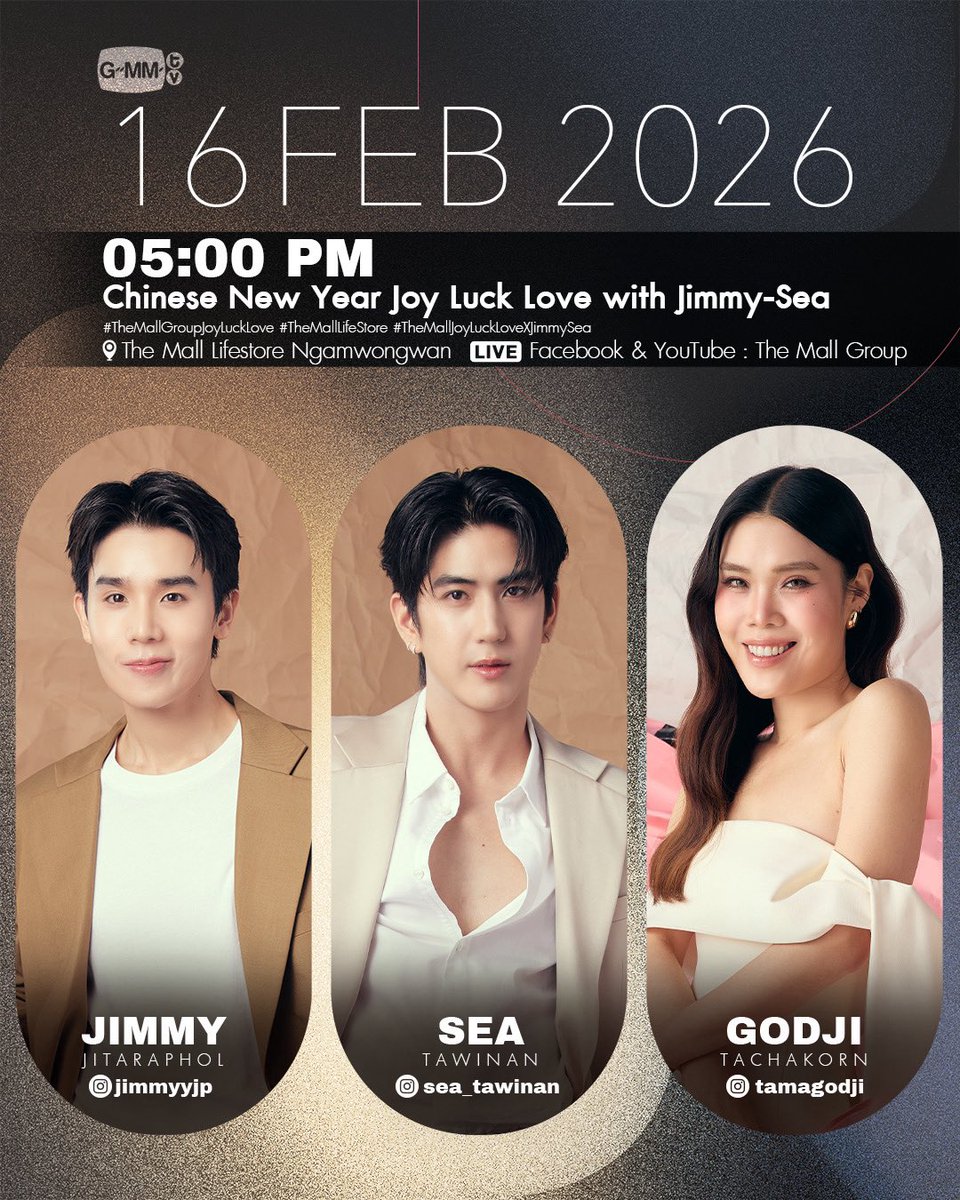 GMMTV's tweet image. [Update] Artist Programs &amp;amp; Events

#GMMTV