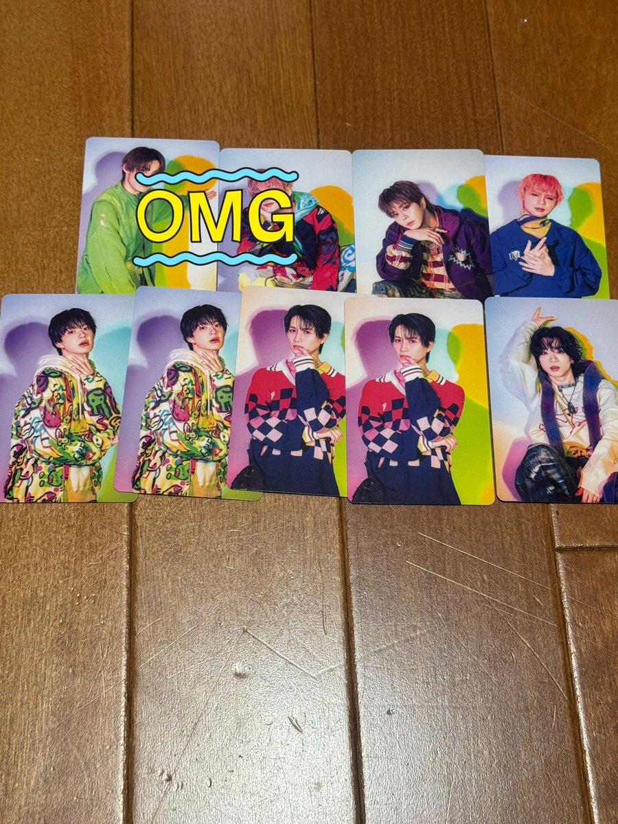 BUDDIIS THISISBUDDIIS トレカ 交換 譲⇒ FUMINORI・SEIYA・YUMA・SHOW