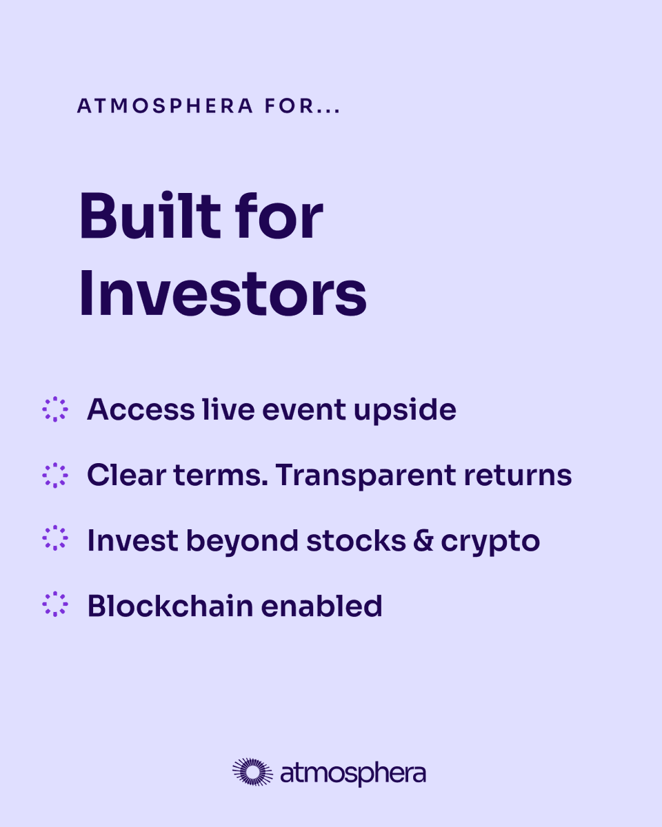 Atmosphera - Invest In Events tweet media
