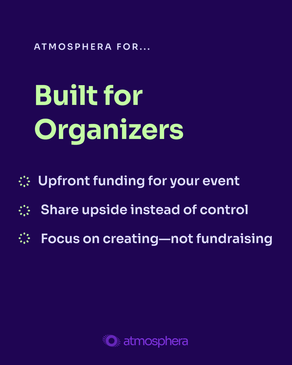 Atmosphera - Invest In Events tweet media