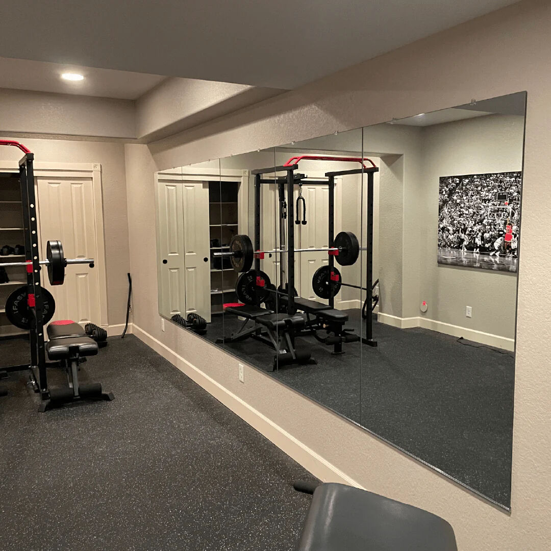 GetMyGlass's tweet image. Custom gym mirror - NO PROBLEM! Call Precision glass! #spinclass #gymmirror #custommirror #fitnessmirror #weighlifting #homegym #precisionglass #battlecreek #kalamazoo #fortwayne