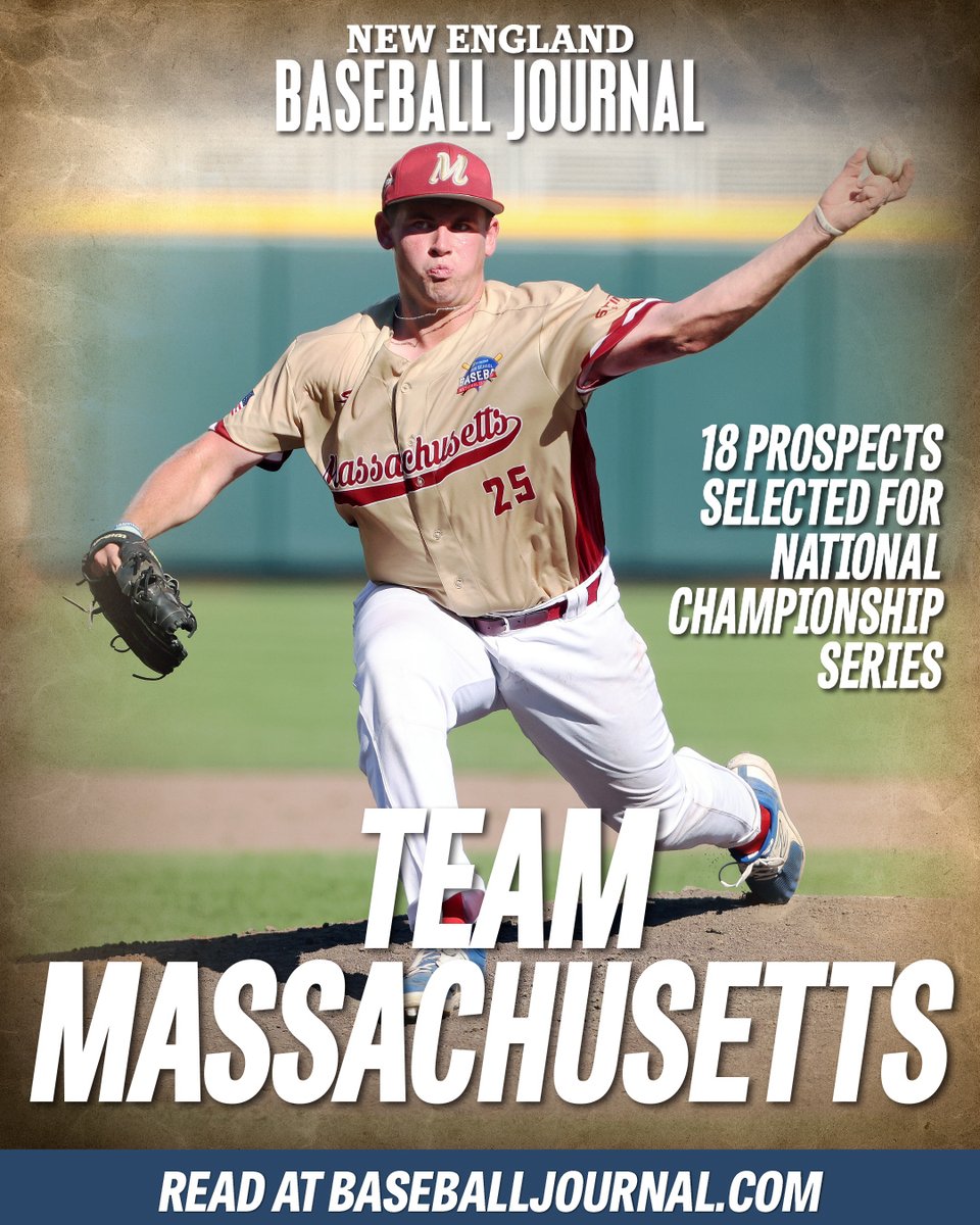 NE_Baseball's tweet photo. TEAM MASSACHUSETTS!

▶️18 prospects selected for national championship roster

https://t.co/Qrs3naCLmq https://t.co/9CGIVrtYFi