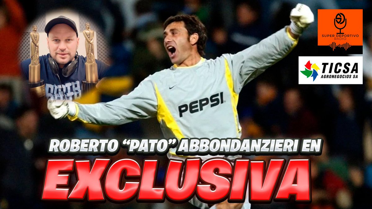 💣🧤👁️"AL HINCHA DE BOCA LO VEO PREOCUPADO: SERÍA TRISTE QUE SE ACOSTUMBRE A NO GANAR"

🧠🗣️El "Pato" Abondanzieri, ícono del arco de Boca Juniors dejó, en <a href="/SuperDeporRadio/">SuperDeportivoRadio</a> una reflexión interesante, antes de volver a disputar la Libertadores.

ENTREVISTA: dondeviveeldeporte.blogspot.com/2026/02/pato-a…