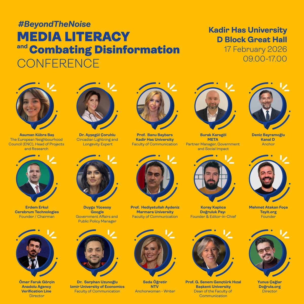 EUDelegationTur's tweet photo. The Delegation of the European Union to Türkiye brings together experts from media, academia, fact-checking organisations &digital platforms #BeyondTheNoise at the Conference on Media Literacy &Combating Disinformation.
📅17 Feb 2026
📍@khasedutr
🇪🇺🇹🇷
@eu_eeas @eu_enlargement_ https://t.co/zAK5eaCWXq