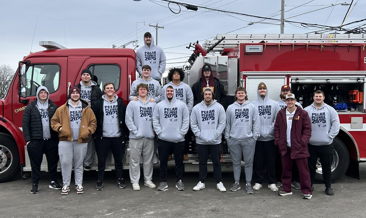 🚨 Calling all <a href="/CMU_Football/">Central Michigan Football</a> supporters!

The Offensive Line has once again banded together to raise funds for Special Olympics Michigan! They will be taking the Polar Plunge on Saturday, February 21. Help us FIRE UP support before the guys take the icy plunge. Please help spread