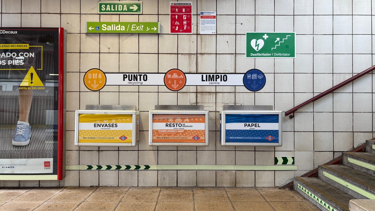 Metro de Madrid tweet media