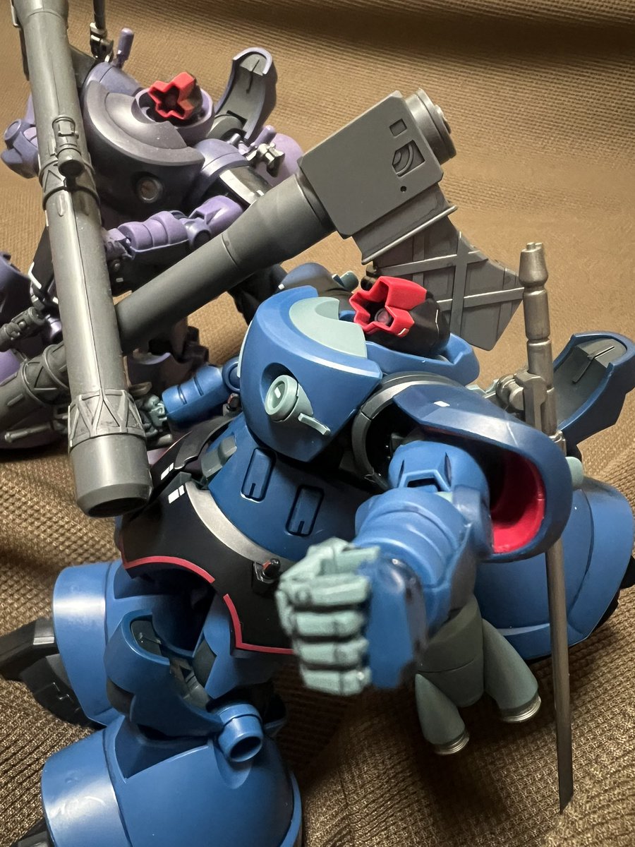 シャリア専用リック・ドム完成✨ 血染めのリックドム… 慣れない