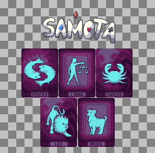 Zodiac Cards are coming to SAMOTA.

Each sign brings unique power, risk, and synergy.
Adapt your strategy.
Trust your stars — or challenge them.

Wishlist on Steam now.
store.steampowered.com/app/4210350/Sa…

#indiedev #indiegame  #gamedev #pixelart #deckbuilder #roguelike